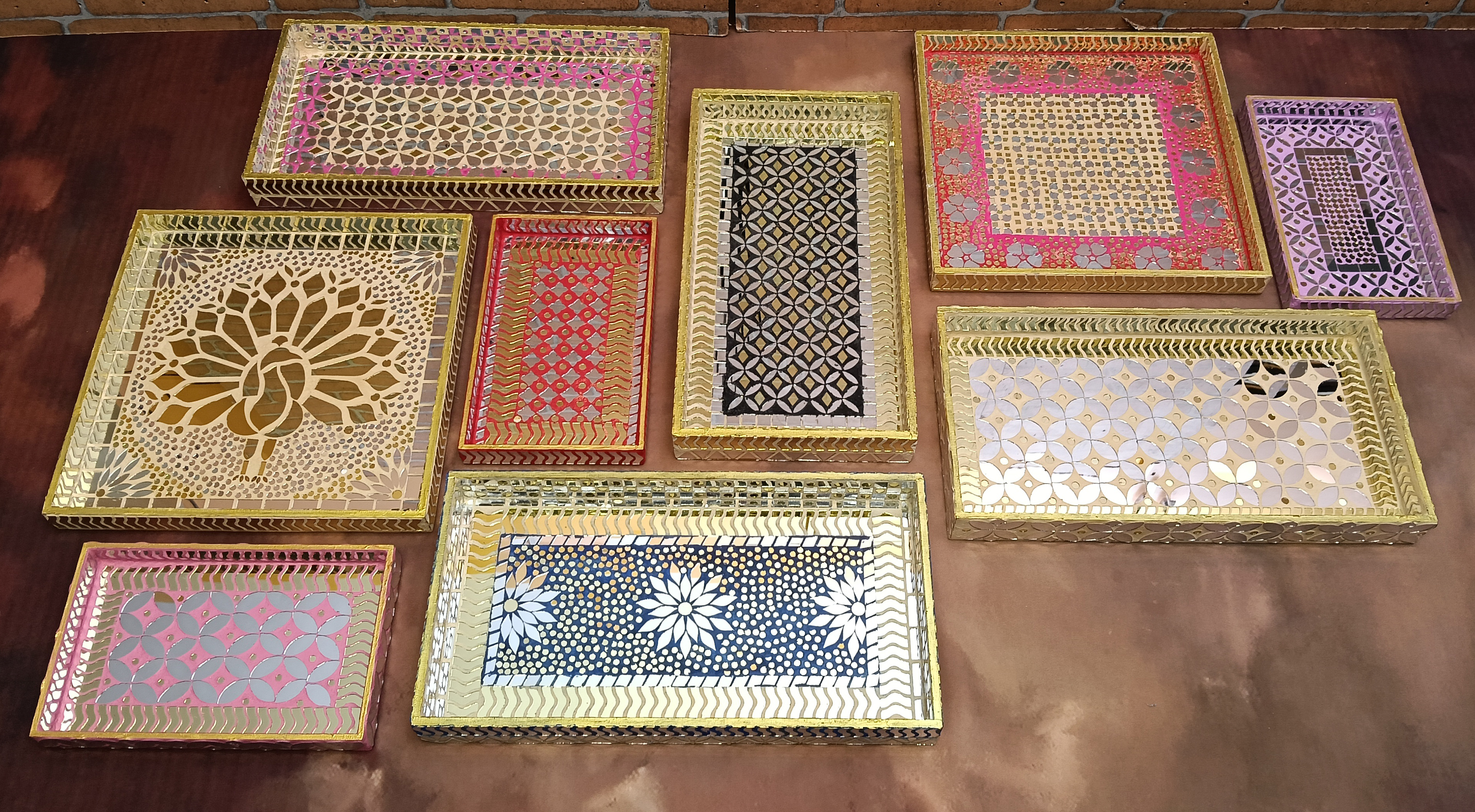 Rectangular Tray Collection — Bajot by Ekaiva