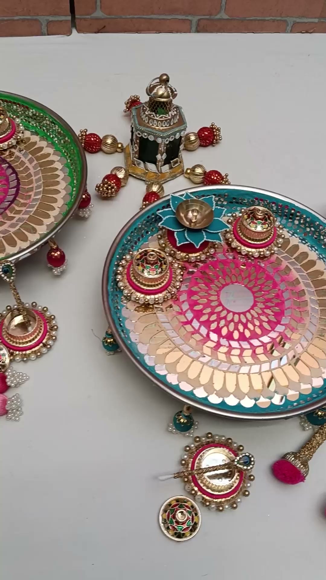 Ceremonial Thali Set — Platter by Ekaiva