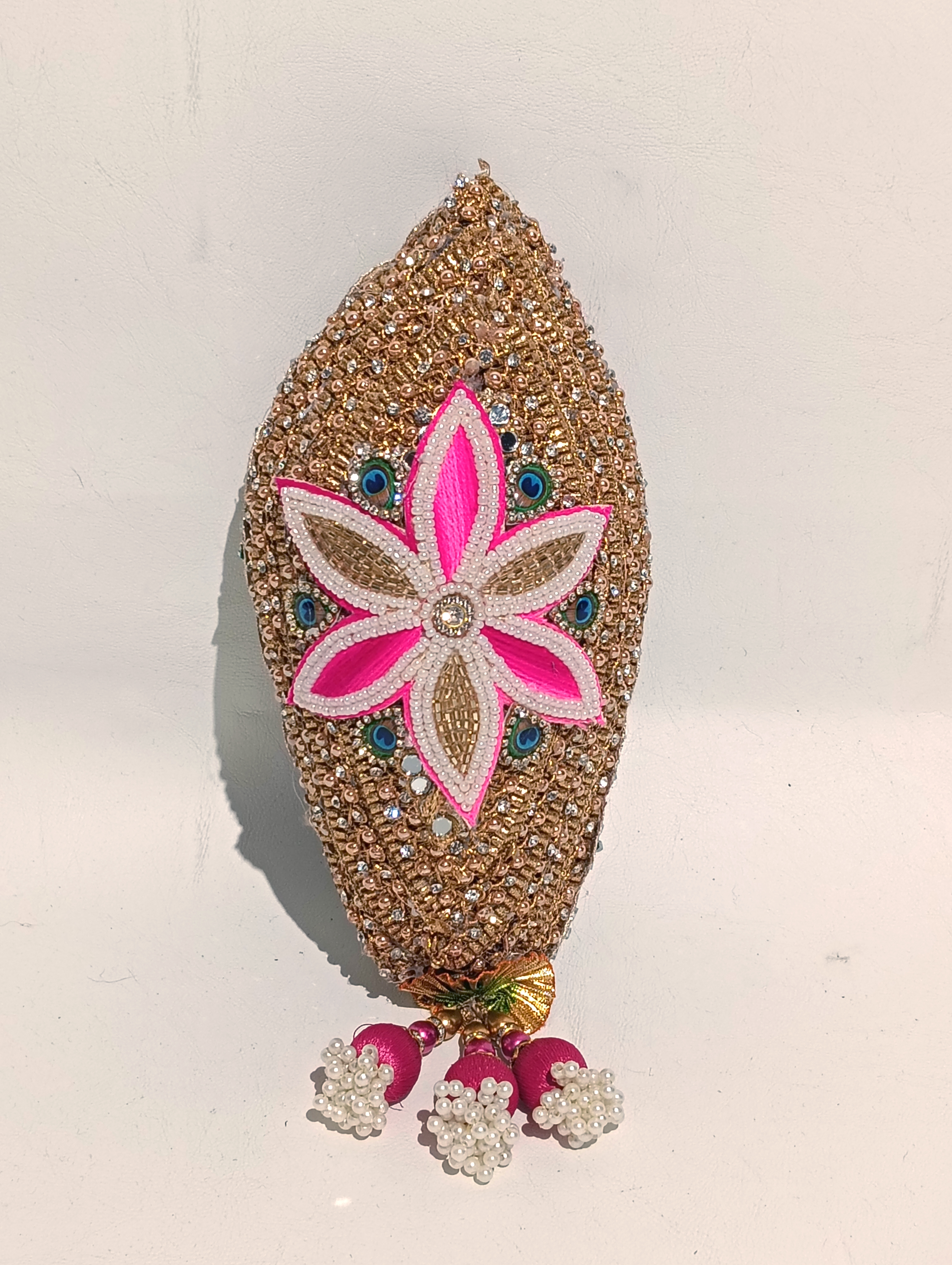 Gold Floral Supadi — Nariyal & Supadi by Ekaiva