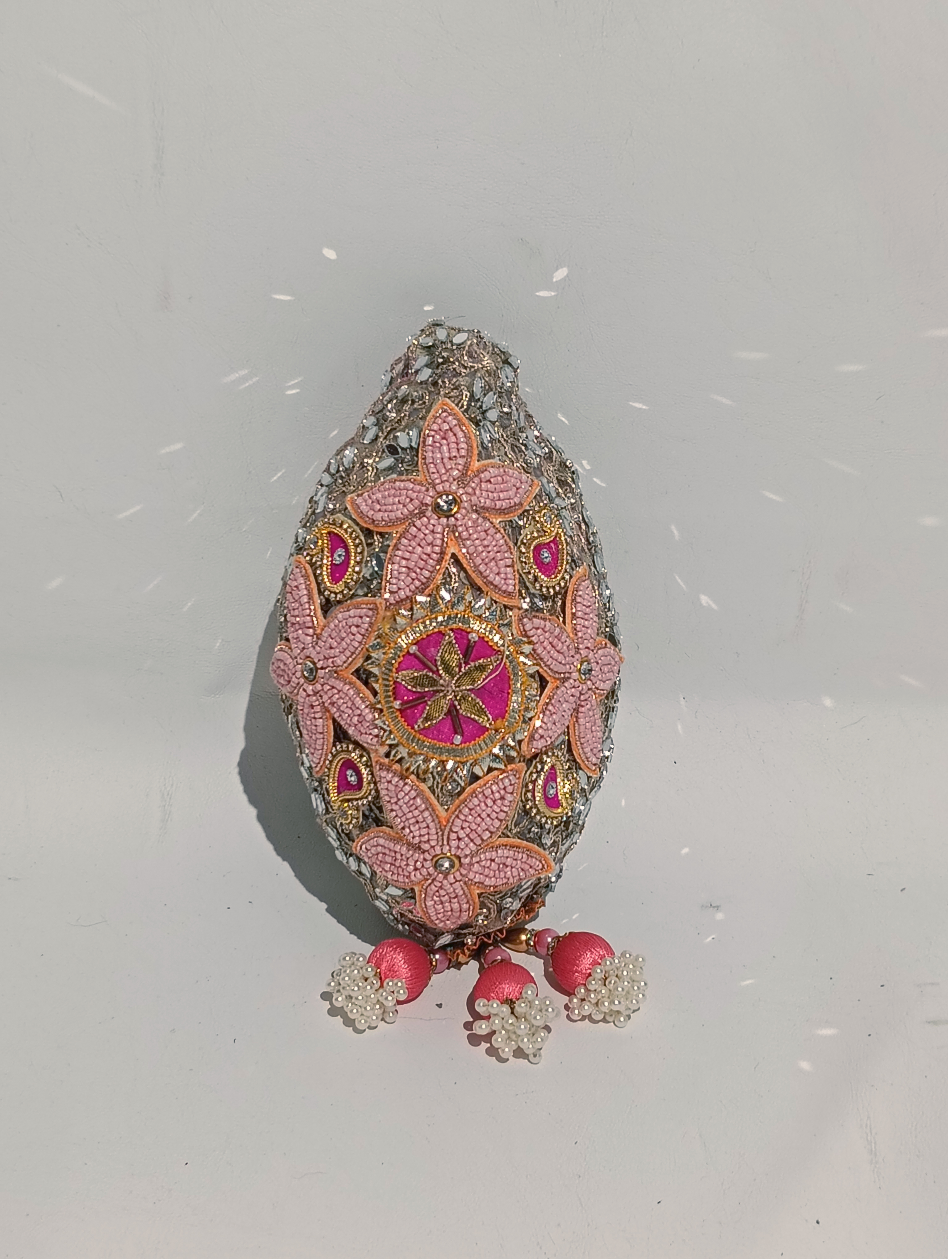 Pink Floral Supadi — Nariyal & Supadi by Ekaiva
