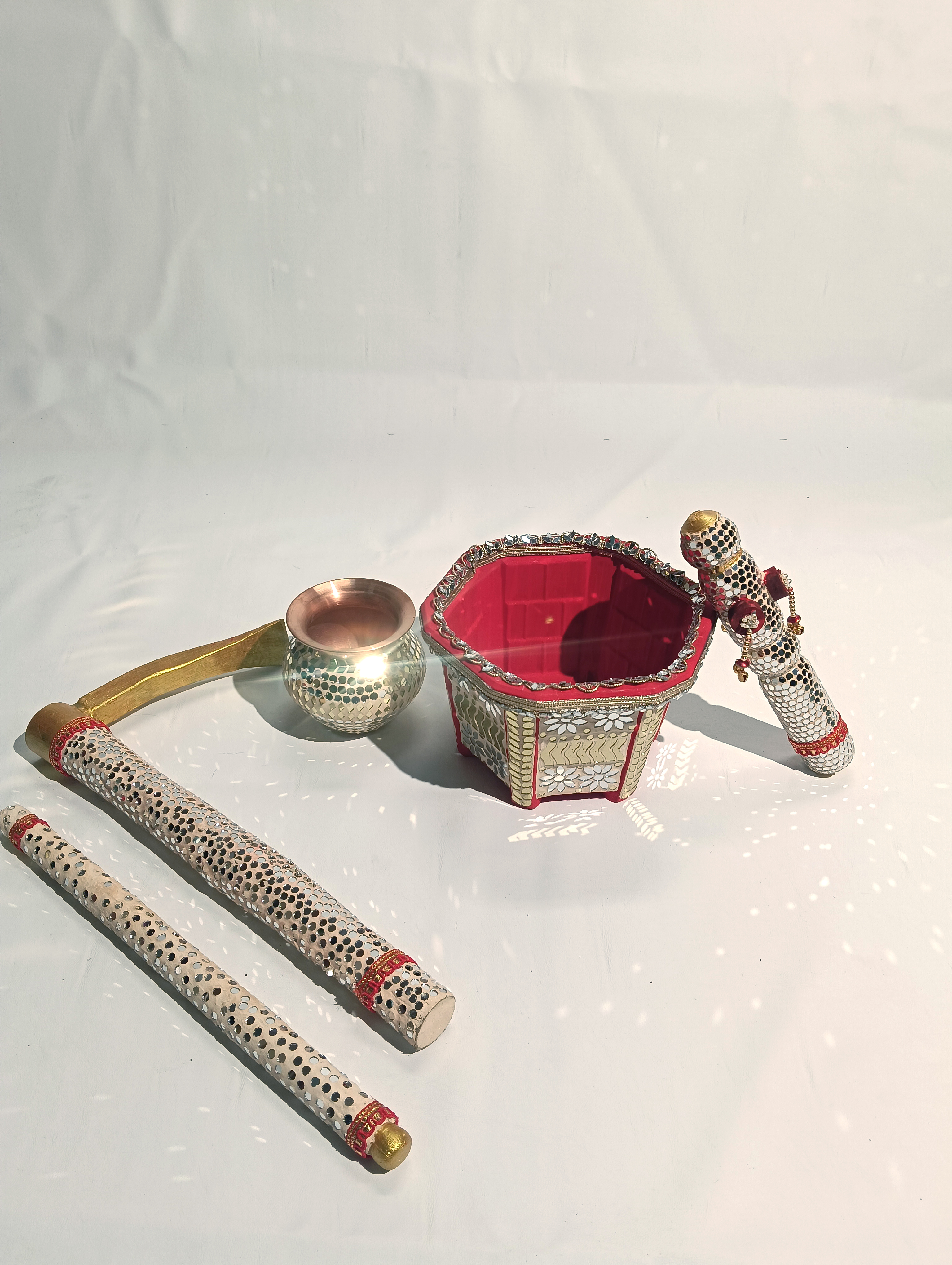 Dandiya & Bucket Set — Wedding by Ekaiva