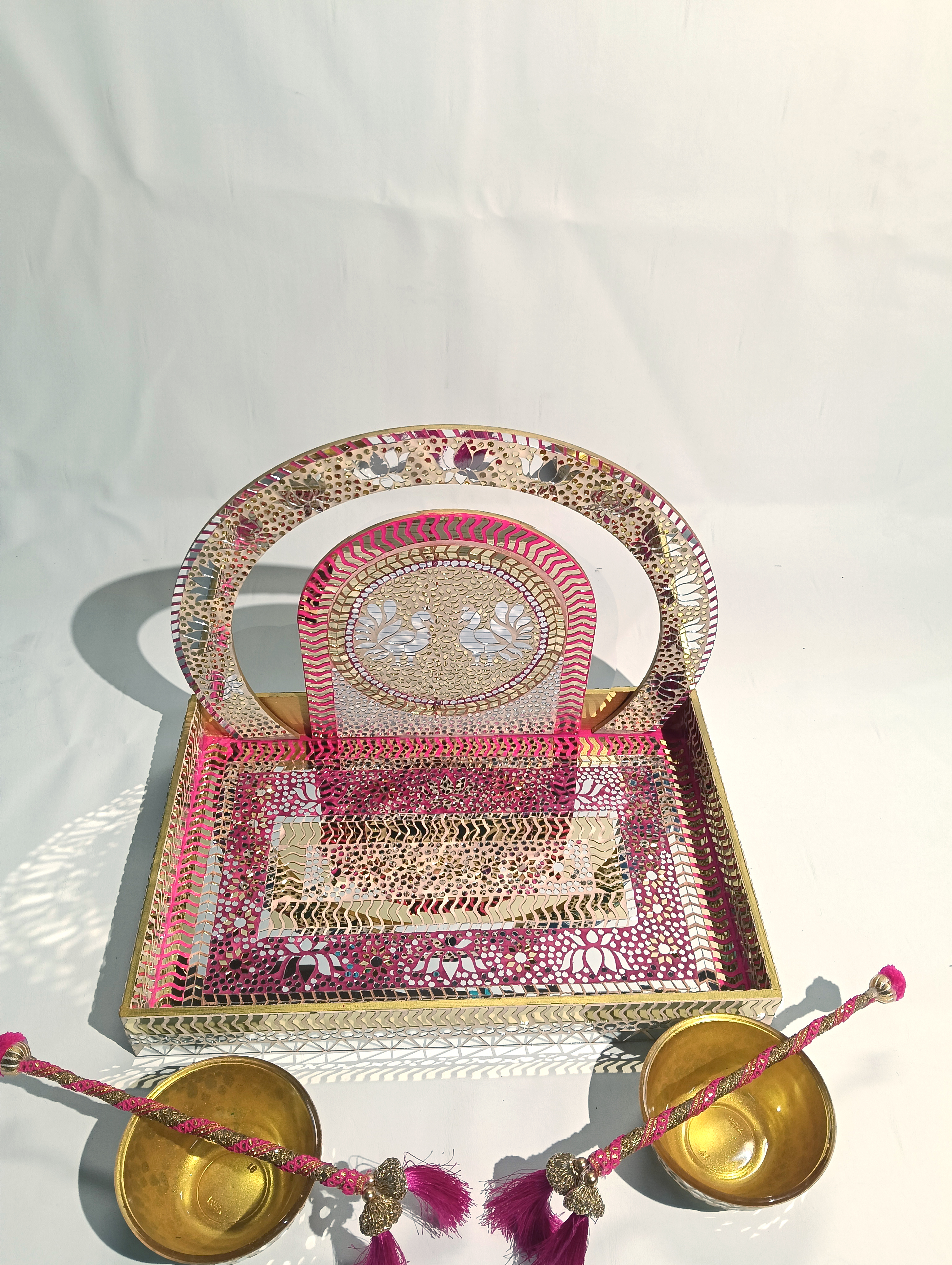 Haldi Ceremony Tray Set — Wedding by Ekaiva